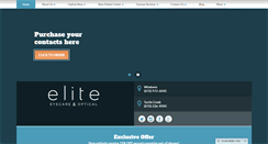 Desktop Screenshot of eliteeyecareandoptical.com
